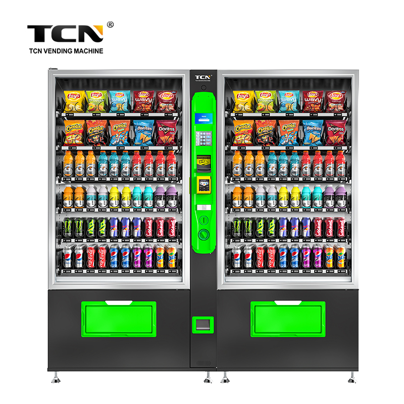 TCN-CSC-10G(H5)+10RS Large capacity snack and beverage vending machine