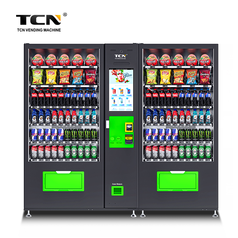 TCN-CSC-10C(V22)+10N Large capacity snack and drink vending machine