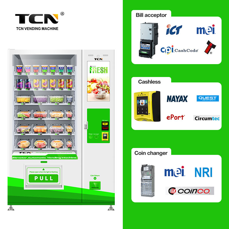 Verkaufsautomat, Automatenpreis, Snackautomat, Getränkeautomat,  Verkaufsautomat – TCN
