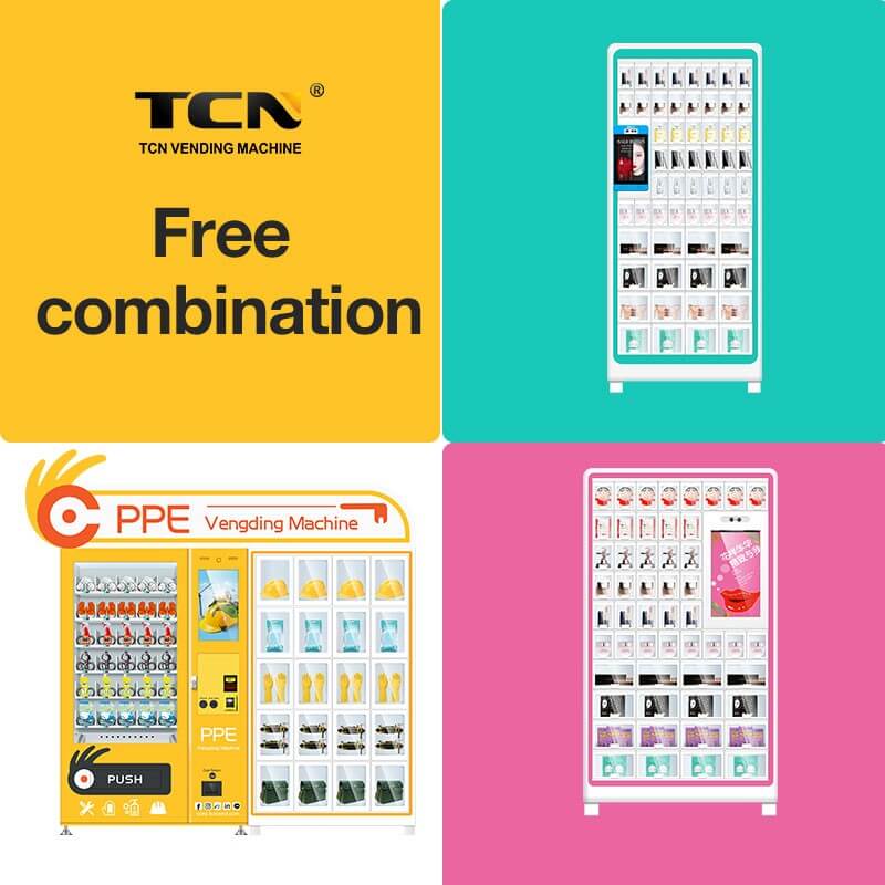 TCN PPE વેન્ડિંગ મશીનના પ્રકારો